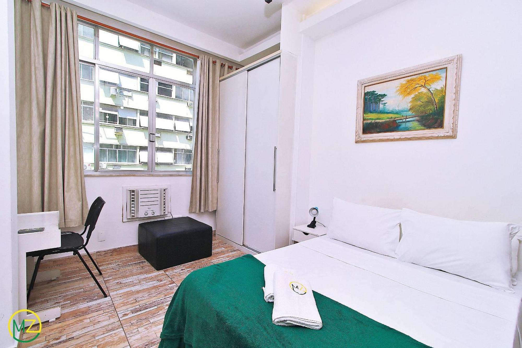 Studio Para 4 Pessoas Com Vista Mar Em Copacabana Río de Janeiro Exterior foto